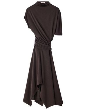 Lemaire Dress With Twist Detail - Black