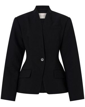 Camilla & Marc Tala Collarless Tailored Blazer - Black