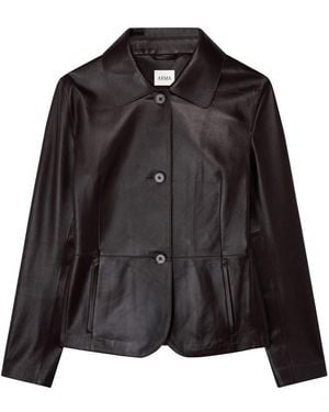 Arma Veste Carmen En Cuir - Noir
