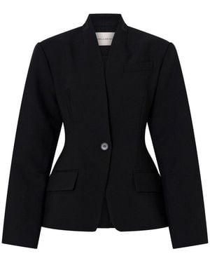Camilla & Marc Tala Collarless Tailored Blazer - Black