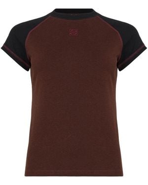 Loewe Small Fit T-Shirt - Brown