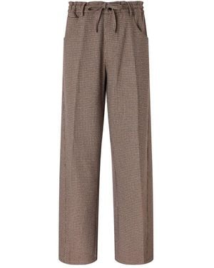 DARKPARK Iris Paperbag Pants - Brown