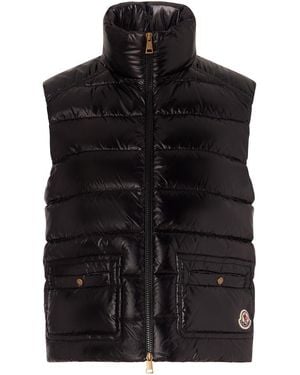 Moncler Frelon Sleeveless Puffer Jacket - Black