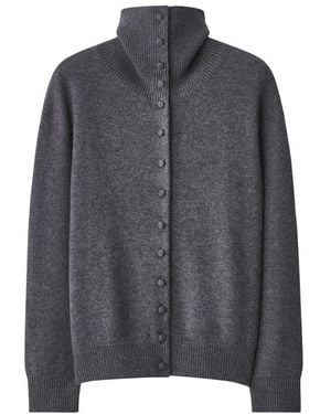 Lisa Yang Denie Cashmere Cardigan - Gray