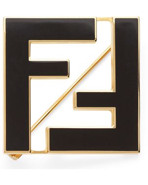 Fendi FF BROSCHE - Schwarz