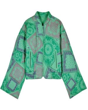 Ba&sh Blouson Macino - Vert