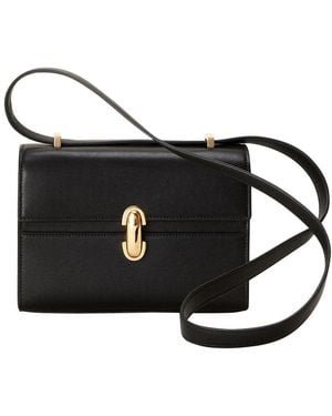 SAVETTE Tasche Symmetry 19 Aus Glattem Kalbsleder - Schwarz