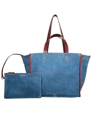 Jérôme Dreyfuss Leon L Tote Bag - Blue