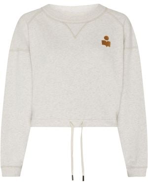 Isabel Marant Sweatshirt Margo - Weiß