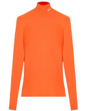 Loewe Long-Sleeved Top - Orange