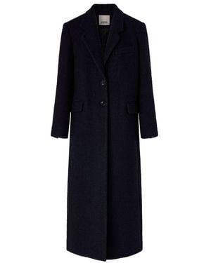 Isabel Marant Ealine Long Coat - Blue