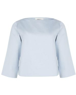 Skall Studio Langärmelige Bluse Alma - Blau