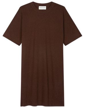 Bompard Minimalist Mini Dress - Brown