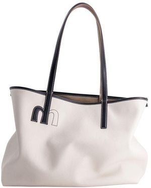 Mlouye M Tote Bag - White
