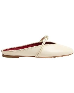 Bottega Veneta Rosa Ballet Flats - Gray