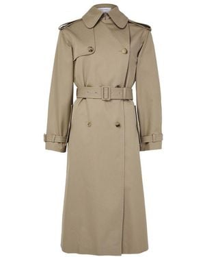McQueen Outerwear Trench Coat - Natural