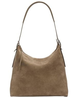 Lemaire Belted Hobo Bag - Brown