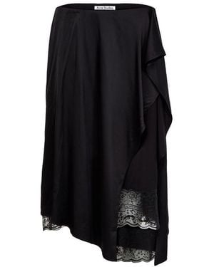 Acne Studios Midi Skirt - Black