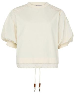 Moncler Short Sleeved T-Shirt - White