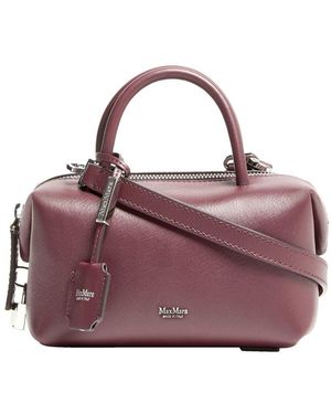 Max Mara Boston Small Handbag - Purple