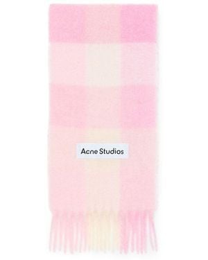 Acne Studios Schal Vally - Pink