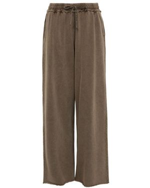 Acne Studios Wide Leg Pants - Brown