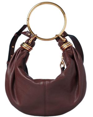 Chloé Bracelet Hobo Bag - Brown
