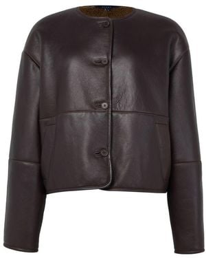 Soeur Fabio Leather Jacket - Black