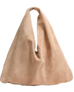The Row Small Sac Bindle En Daim - Neutre