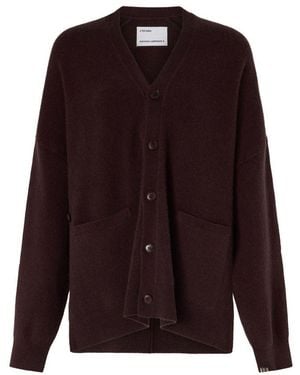 Extreme Cashmere Cardigan Nr. 24 Tokio Aus Kaschmir - Lila