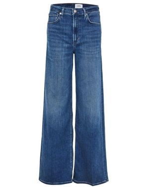 Citizens of Humanity Jeans Mit Weitem Bein Lyra - Blau