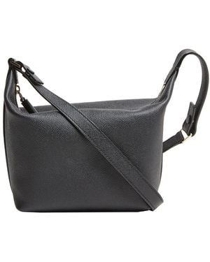 Valextra Mochi Mini Handle Bag - Black