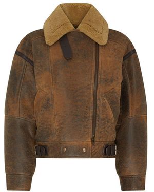 Acne Studios Faux Fur & Shearling Jackets - Brown