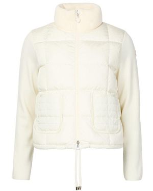 Moncler Bi-Material Jacket - White