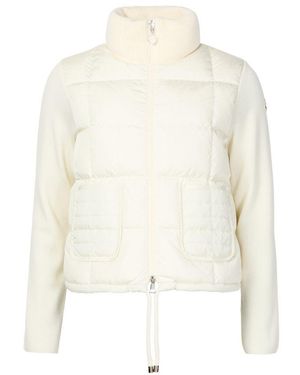 Moncler Bi-Material Jacket - White