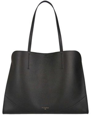 Fleuron Oak Tote Bag - Black