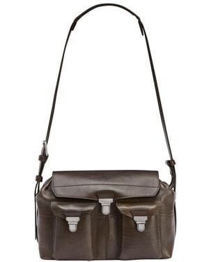 Lemaire Mittelgroße Tasche Gear Bag - Schwarz