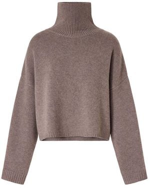Lisa Yang Zerlina Cashmere Roll-Neck Sweater - Brown