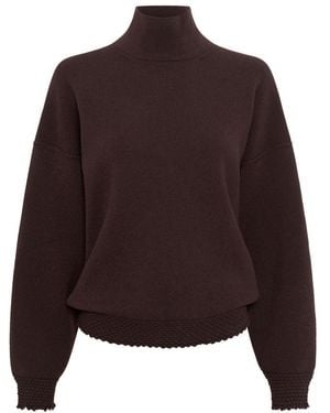Molli Rollkragenpullover Fjord - Braun