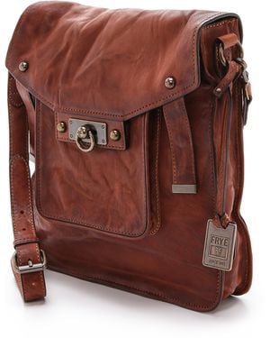 Frye Cameron Magazine Cross Body Bag - Brown