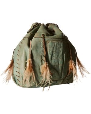 Patricia Nash Picerno Drawstring Crossbody - Green