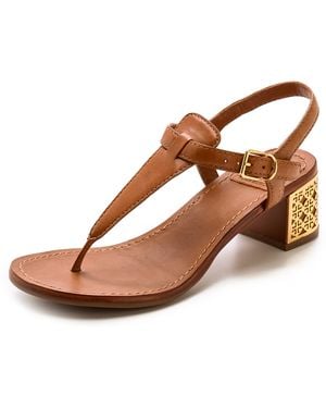 Tory Burch Audra Sandals - Brown