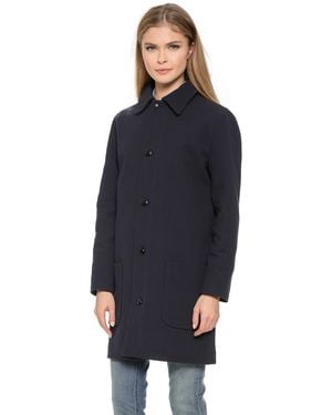 A.P.C. Manteau Ecole Coat - Dark Navy - Blue
