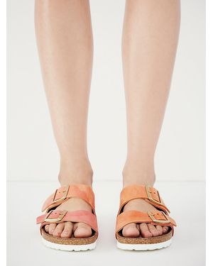 Free People Birkenstock Womens Arizona Tie Dye Birkenstock - Orange