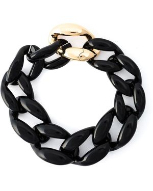 Moschino Chunky Chain Necklace - Black