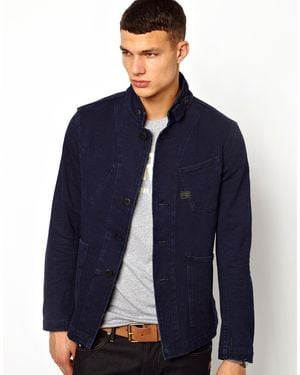 G-Star G Star Blazer A Crotch Sweat 3d Raw Indigo - Blue