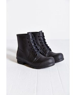 HUNTER Original Lace-Up Rain Boot - Black