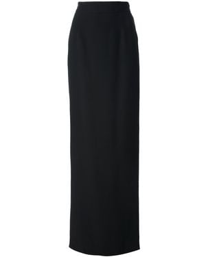 McQueen Maxi Pencil Skirt - Black