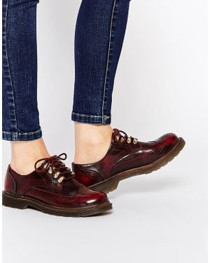 ASOS Metric Brogues - Purple