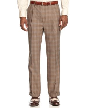 Sean John Light Brown Plaid Pants